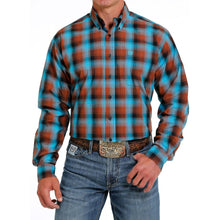 Load image into Gallery viewer, Cinch Mens Long Sleeve Plaid