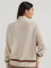 Load image into Gallery viewer, WOMENS SOUTHWESTERN QUARTER ZIP PULLOVER SWEATER