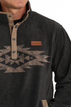 Load image into Gallery viewer, Men's Fleece Pullover - Charcoal