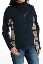 Load image into Gallery viewer, WOMEN'S CONCEALED CARRY BONDED JACKET - NAVY