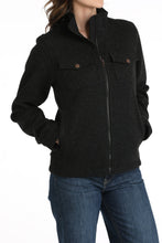 Load image into Gallery viewer, Women's Shirt Jacket - Black