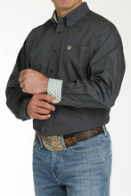 Load image into Gallery viewer, MEN'S SOLID BUTTON-DOWN WESTERN SHIRT - CHARCOAL
