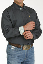Load image into Gallery viewer, MEN'S SOLID BUTTON-DOWN WESTERN SHIRT - CHARCOAL