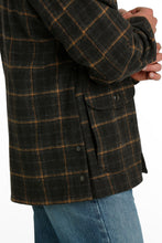 Load image into Gallery viewer, MEN'S PLAID RANCH COAT - BROWN