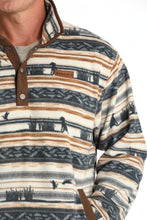 Load image into Gallery viewer, Men's Fleece Pullover - Cream