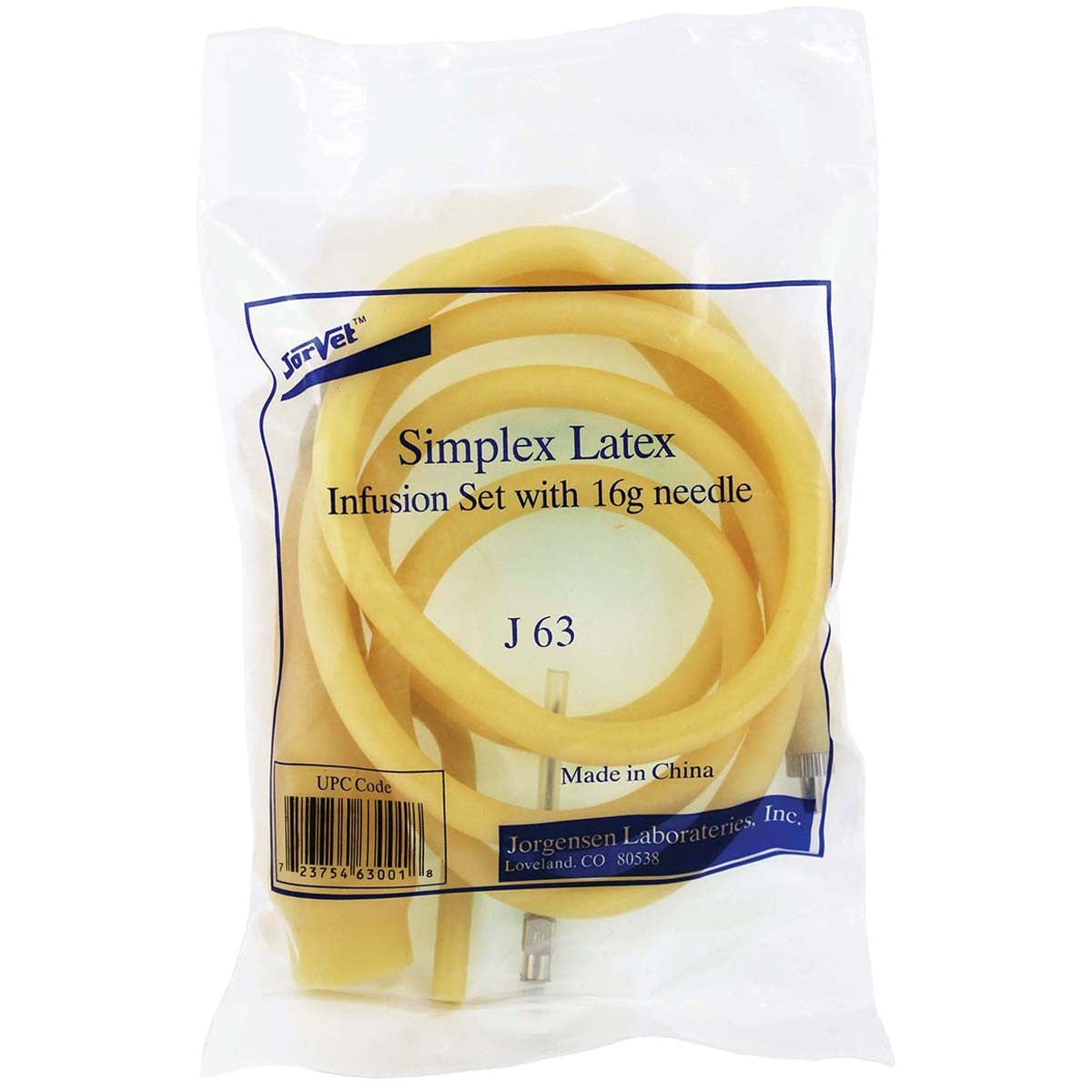 Simple Latex Infusion Set with 16G Needle – Saratoga Feed & Grain