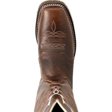 Load image into Gallery viewer, Double H Ladies Caroline 12" Brown Square Toe Western Boot