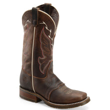 Load image into Gallery viewer, Double H Ladies Caroline 12" Brown Square Toe Western Boot