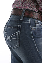 Load image into Gallery viewer, Cinch Western Jeans Women's Ada Mid-Rise Relax Bootcut Dark