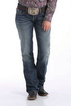 Load image into Gallery viewer, Cinch Western Jeans Women's Ada Mid-Rise Relax Bootcut Dark