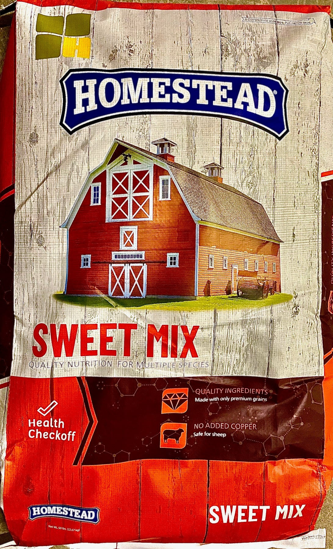 Hubbard Cob Sweet Mix 50lb Bag Saratoga Feed & Grain