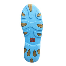 Load image into Gallery viewer, Women's Twisted X Boat Shoe Driving Moc - Bomber & Neon Blue