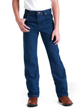 Load image into Gallery viewer, Boy's Wrangler Cowboy Cut Original Fit Indigo Jean