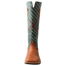 Load image into Gallery viewer, Buckaroo - Cognac Bull Hide & Dark Green KID'S TWISTED X