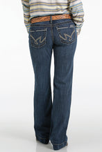 Load image into Gallery viewer, WOMEN'S JAYLEY TROUSER - DARK STONEWASH