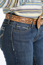 Load image into Gallery viewer, WOMEN'S JAYLEY TROUSER - DARK STONEWASH