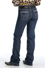 Load image into Gallery viewer, WOMEN'S HAYLEY TROUSER - DARK STONEWASH