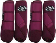 Load image into Gallery viewer, SMB 3 SPORTS MEDICINE BOOTS PROFESSIONALS CHOICE SIZE LARGE COLOR WINE