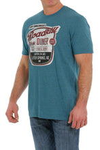Load image into Gallery viewer, MEN'S ROADKILL DINER TEE - HEATHER BLUE