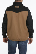 Load image into Gallery viewer, MEN'S WOOLY CONCEALED CARRY VEST - BROWN/BLACK