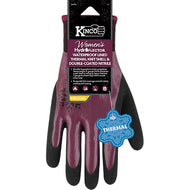 KINCO- Women’s waterproof thermal coated knit shell gloves