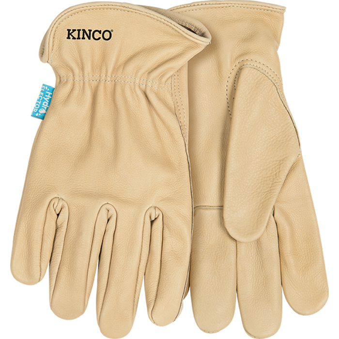 KINCO- Hydro Flector water resistant premium grain cowhide driver glove