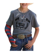 CINCH BOY'S DENIM BRAND T-SHIRT