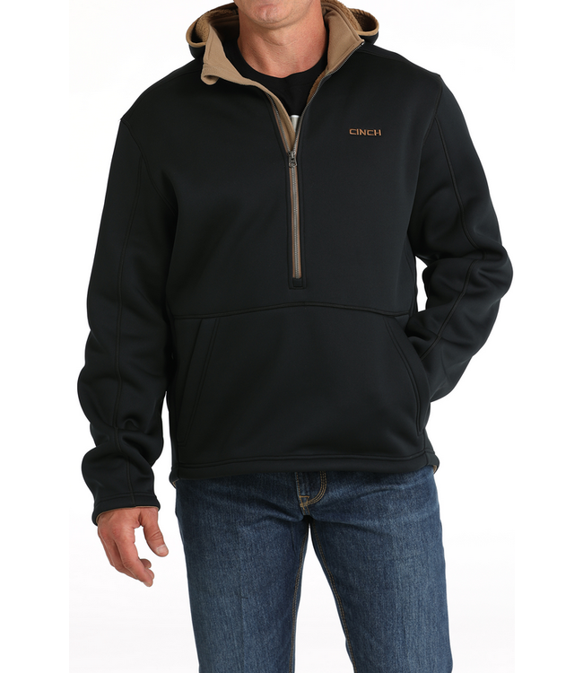 Cinch Mens Sherpa Tech Fleece Hoodie