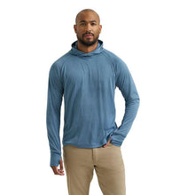 Load image into Gallery viewer, WRANGLER MEN’S BLUE OPAL SUN TEE SHIRT
