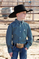 Cinch Boys print L/S button up Shirt