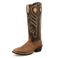 TWISTED X Men's 16in Buckaroo Buff Tan/Burnt Olive Western Boot