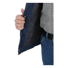 Load image into Gallery viewer, Men&#39;s Wrangler Blanket Lined Corduroy Collar Denim Jacket
