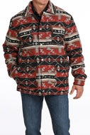 Men's Frontier Coat - Burgundy/Navy