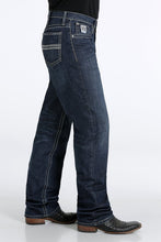 Load image into Gallery viewer, MEN&#39;S RELAXED FIT WHITE LABEL PERFORMANCE DENIM - DARK STONEWASH
