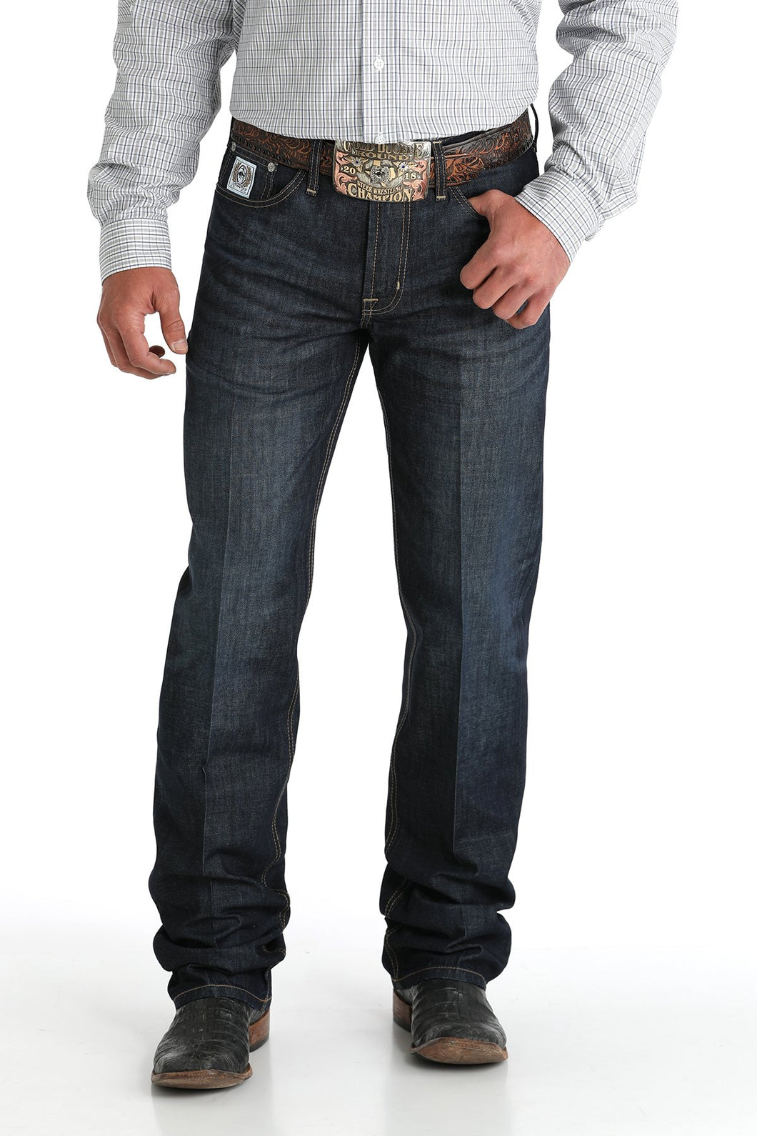 Men's Relaxed Fit White Label - Dark Stonewash