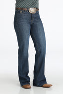 Women's Easy Fit Tatum Trouser - Dark Stonewash