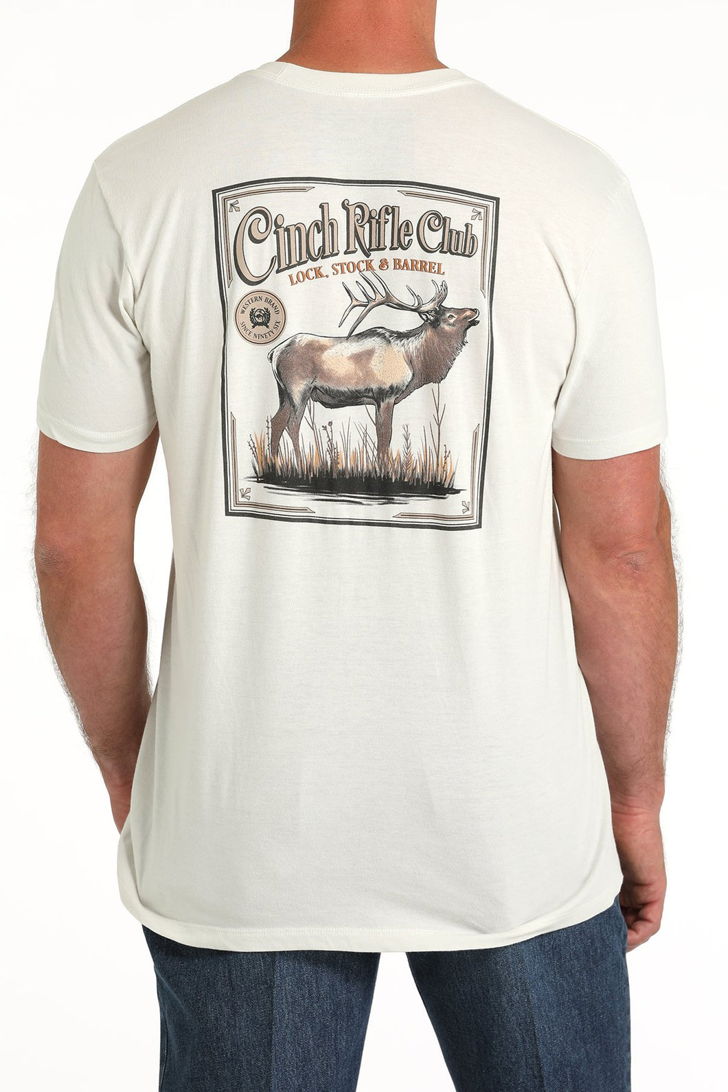 Men's Rifle Club Tee - White