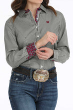 Load image into Gallery viewer, CINCH WOMEN&#39;S WESTERN STRIPE BUTTON DOWN SHIRT
