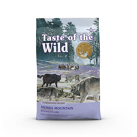 Taste of the Wild Sierra Mountain Canine Formula with Roasted Lamb Dry Dog Food