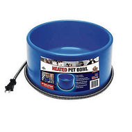 Farm Innovators  Round Heated Pet Bowl, 6 qt