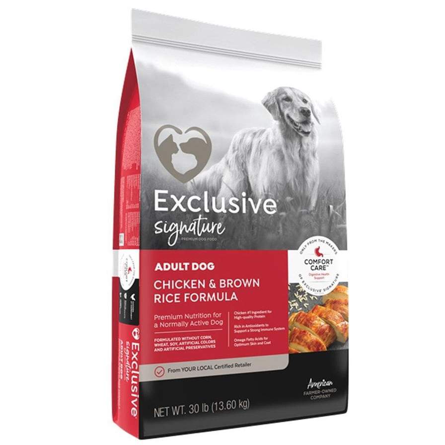 Exclusive Adult Chicken Brown Rice 15lb and 30lb Bag