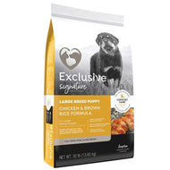 Exclusive Large Breed Puppy Chicken Brown Rice   Exclusive Large Breed Puppy Chicken Brown Rice (PICK UP ONLY)