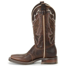 Load image into Gallery viewer, Double H Ladies Caroline 12&quot; Brown Square Toe Western Boot
