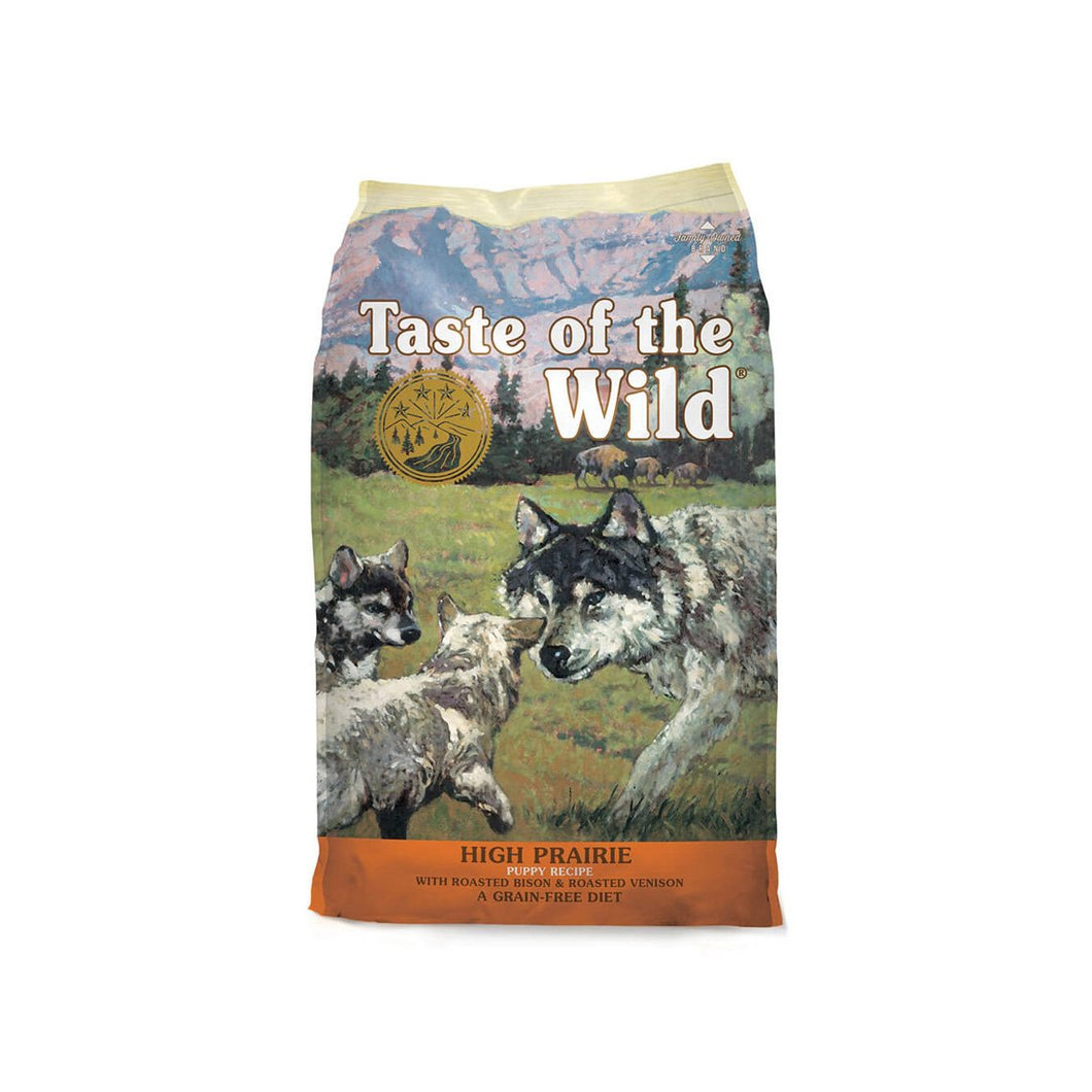 TASTE OF THE WILD GRAIN-FREE DRY DOG FOOD PUPPY FORMULA - HIGH PRAIRIE