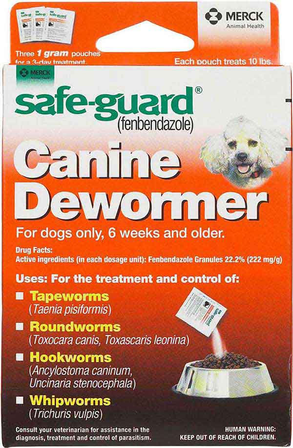Safeguard Canine Dewormer 10LB DOGS