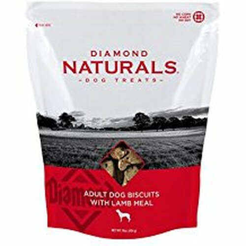 Diamond Naturals - Adult Biscuits with Lamb Meal. Dog Treats. 16OZ