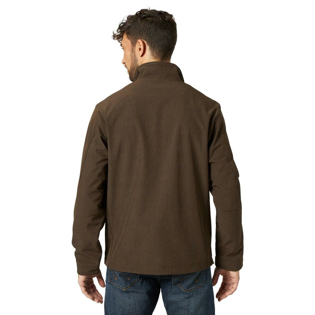 Wrangler­® Men's Brown Heather Trail Jacket