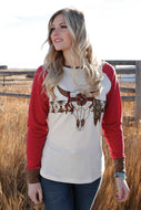 WOMENS L/S RAGLAN