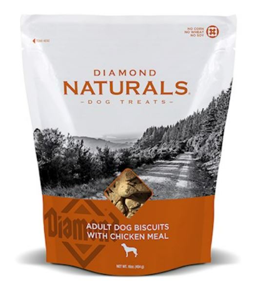 Diamond Naturals Adult Dog Biscuits with Chicken Meal Dog Treats