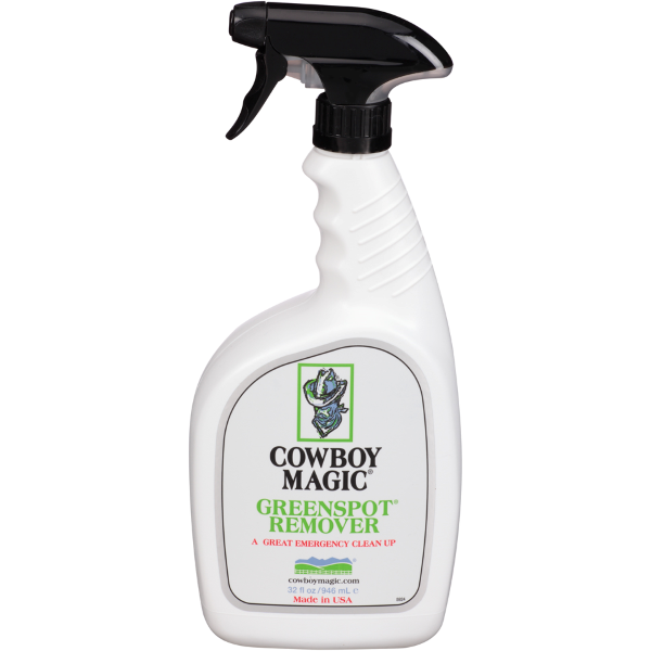 Cowboy Magic Green Spot Remover 32OZ Spray Bottle